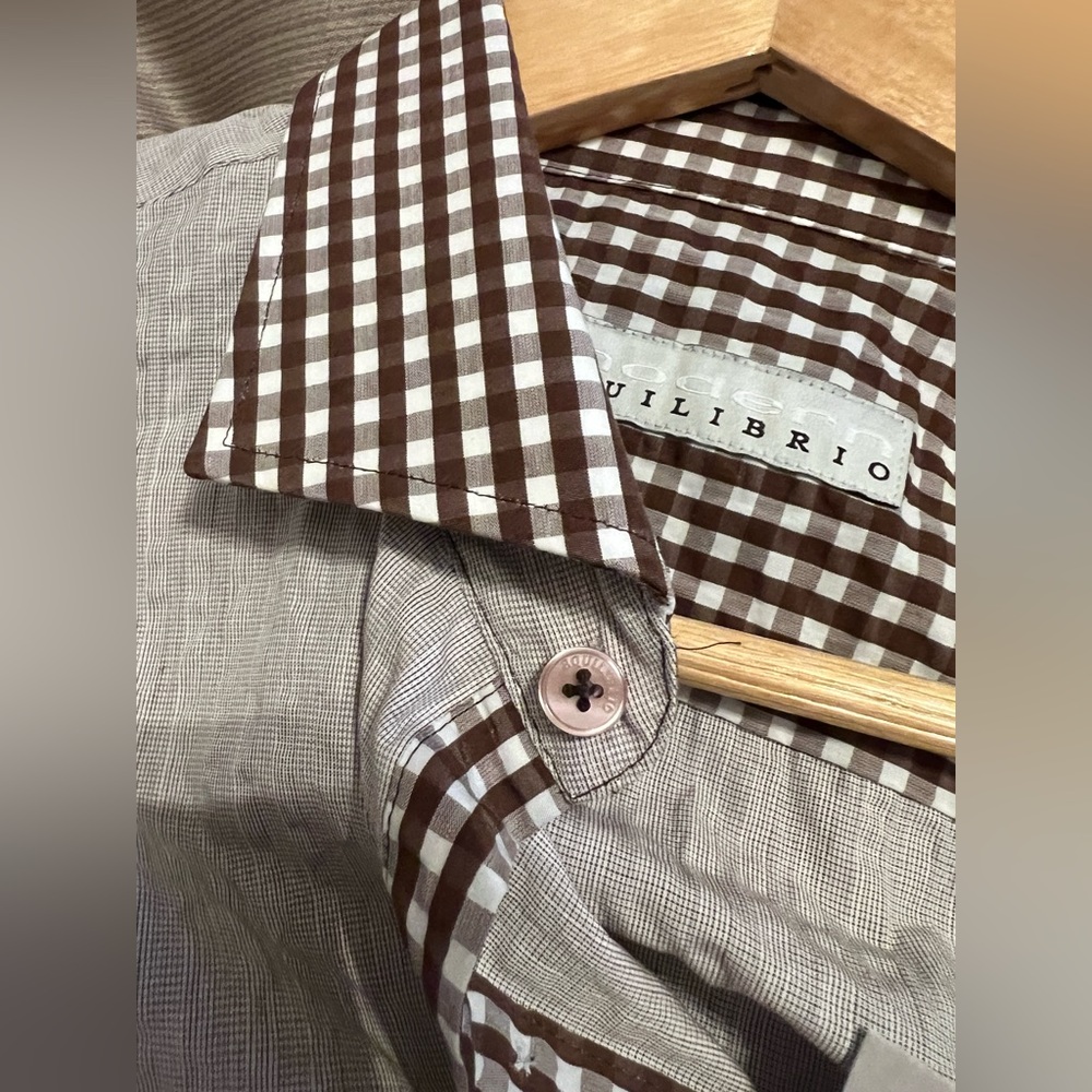 men’s long sleeve shirt- size L